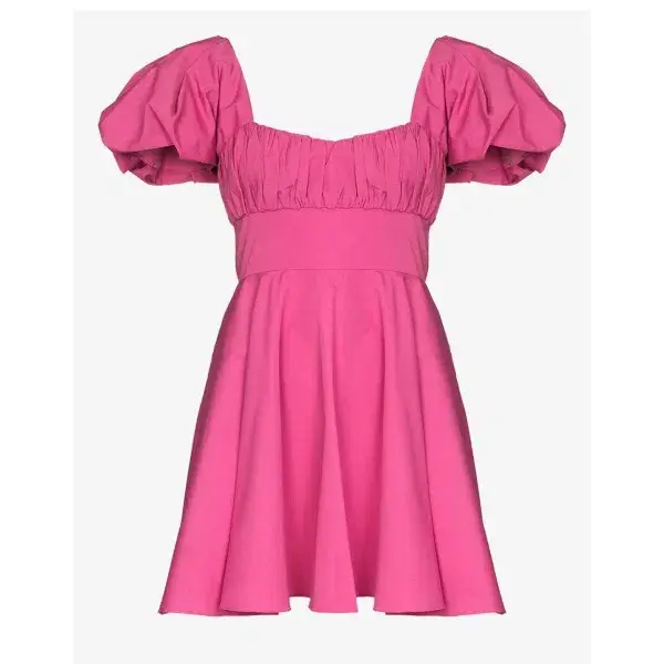 De La Vali Delores Mini Dress Pink Size UK 12 - Image 4