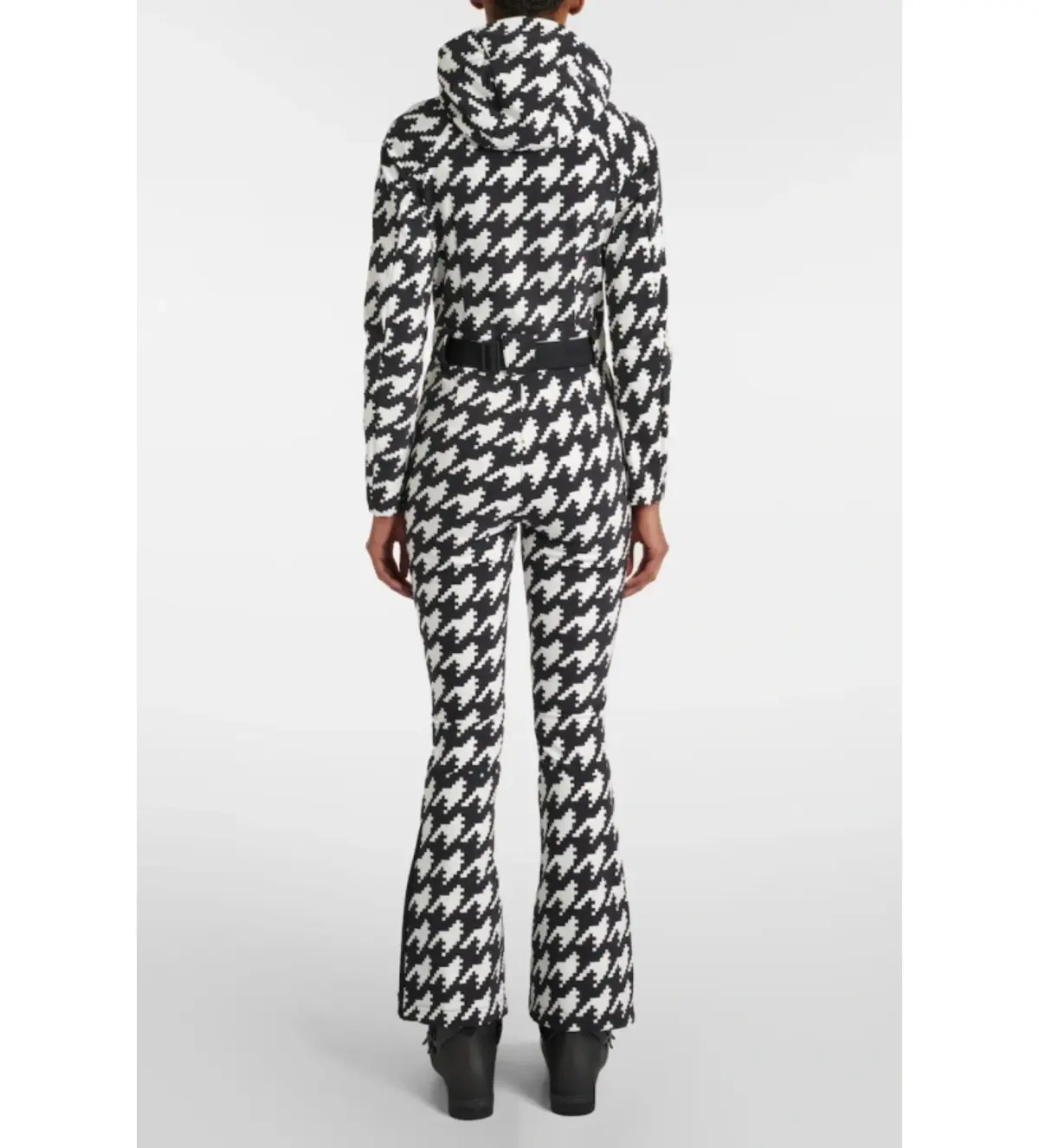 Perfect Moment Houndstooth Ski Suit Print Size UK 12 - Image 7