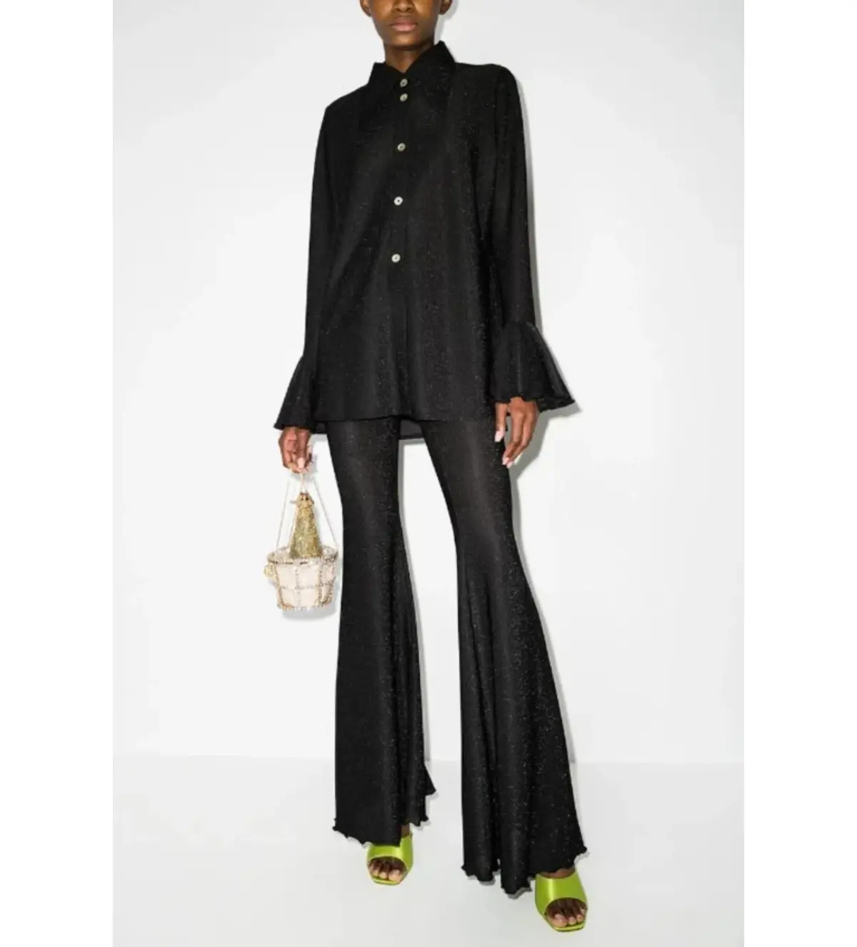 Sleeper Rent Cosmo Sleeper Co-ord Black Size 10  - Image 3