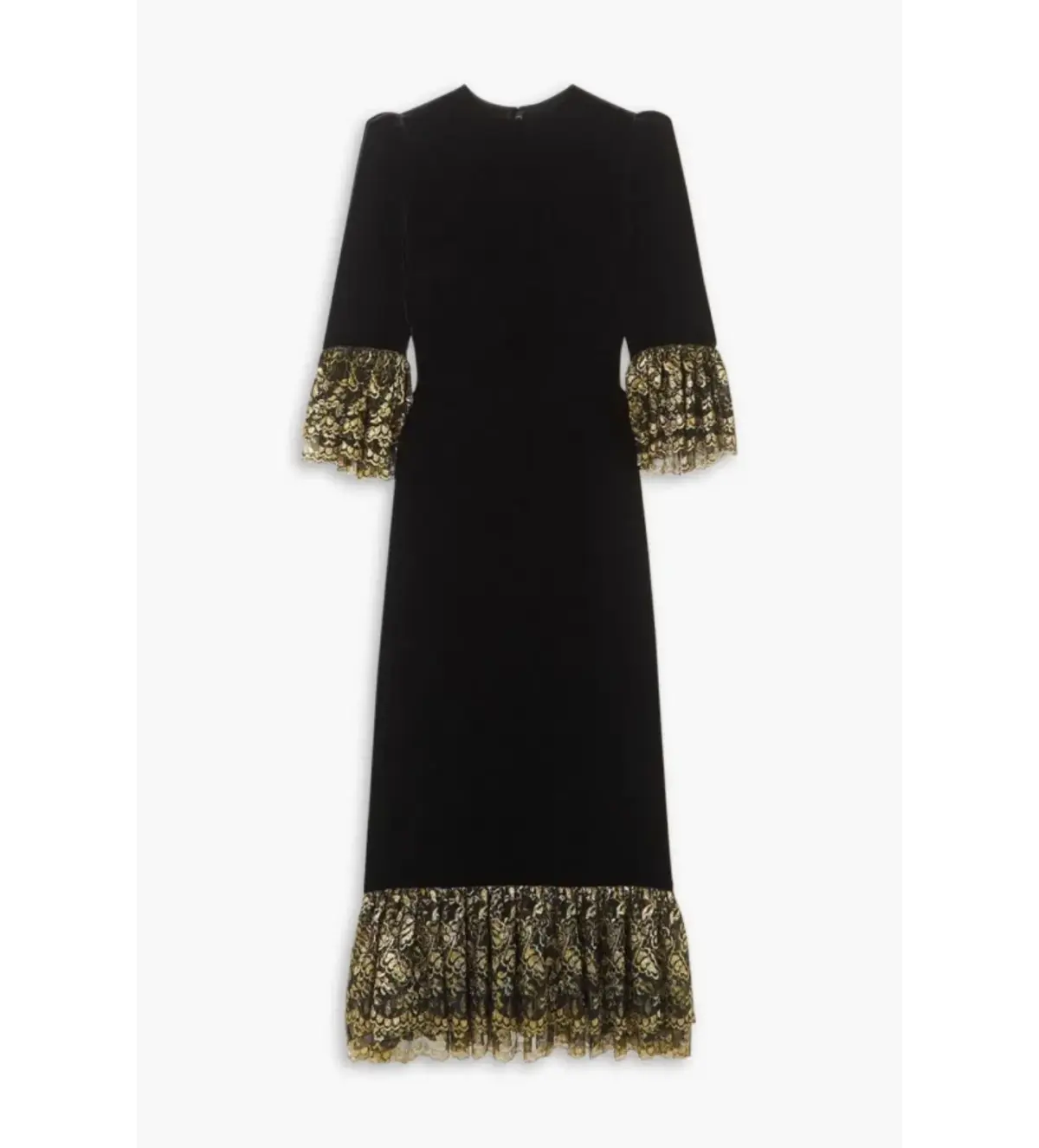 The Vampire’s Wife Dark Dove Dress Black Size 12  - Image 3