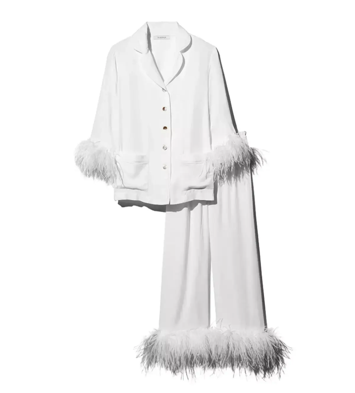 Sleeper Rent Party Pyjama Set White Size M / UK 10 - Image 3