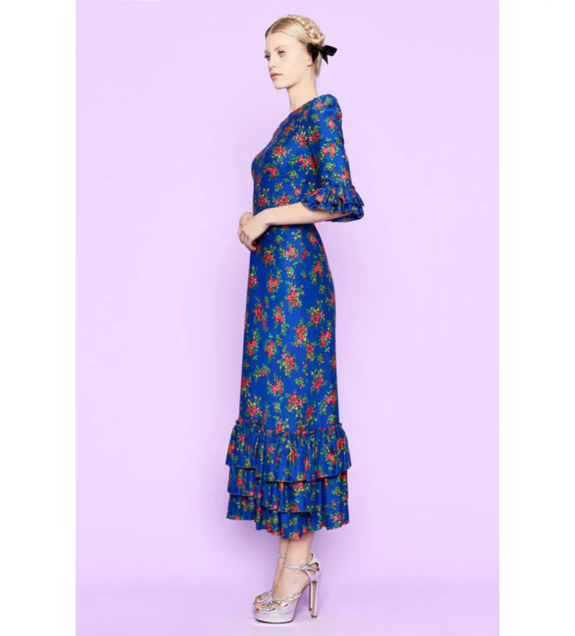 The Vampire’s Wife Cinderella Dress Blue Size 12 - Image 2