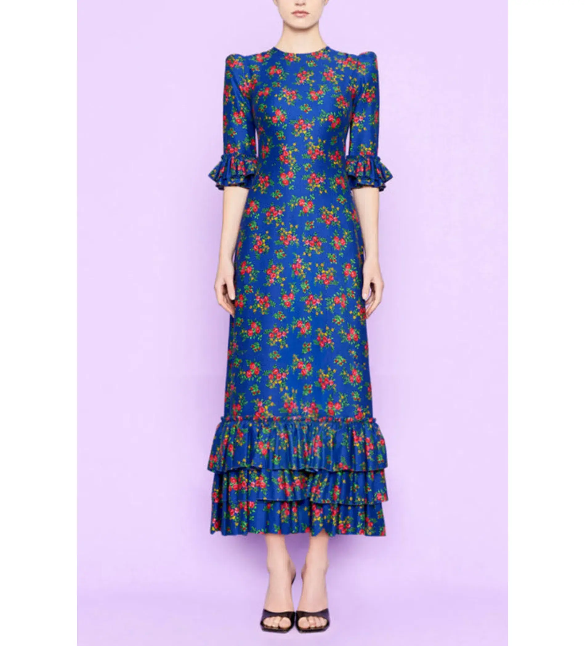 The Vampire’s Wife Cinderella Dress Blue Size 12 - Image 1
