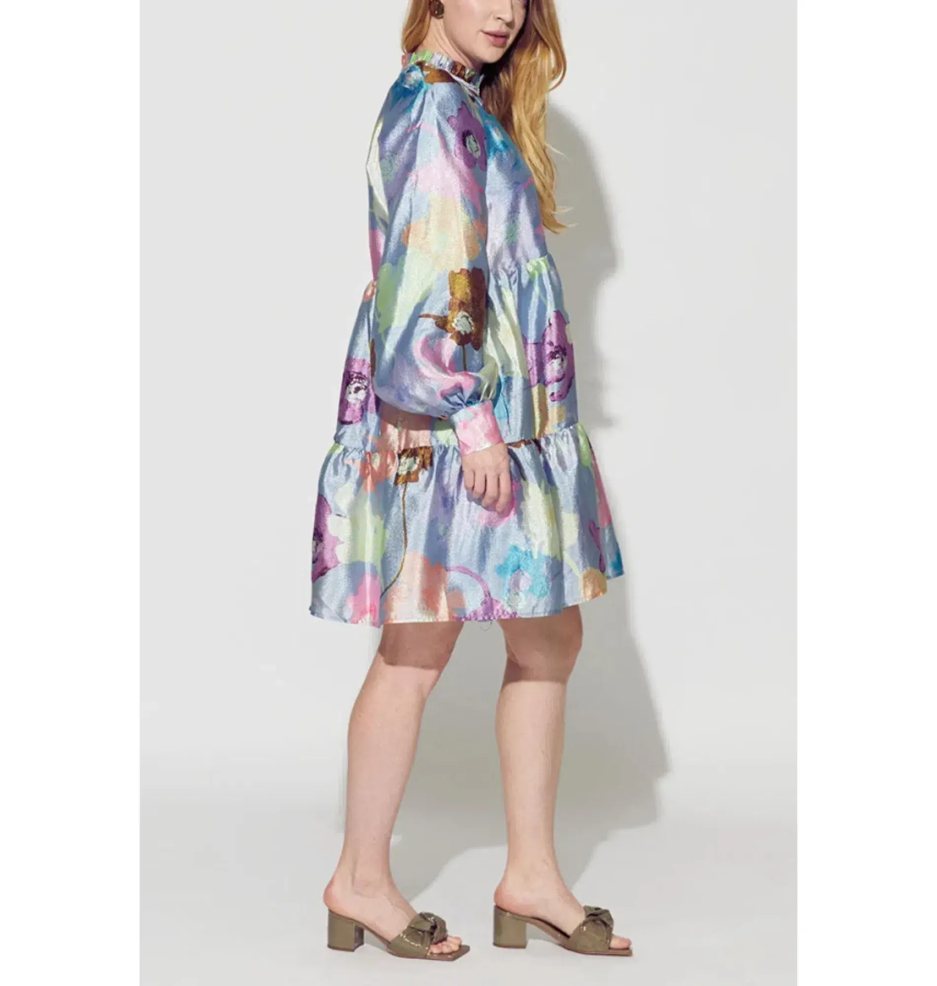 Stine Goya Jasmine Mini Dress Print Size M / Aus 10 - Image 2