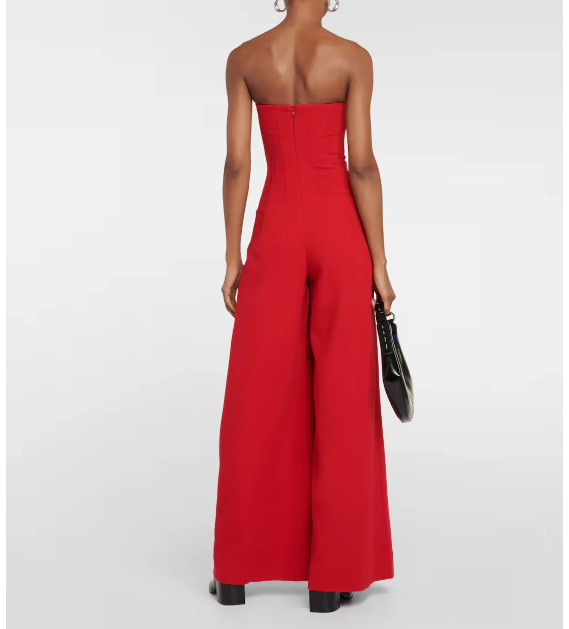 Staud Benjamin Jumpsuit Red Size UK 12 - Image 4