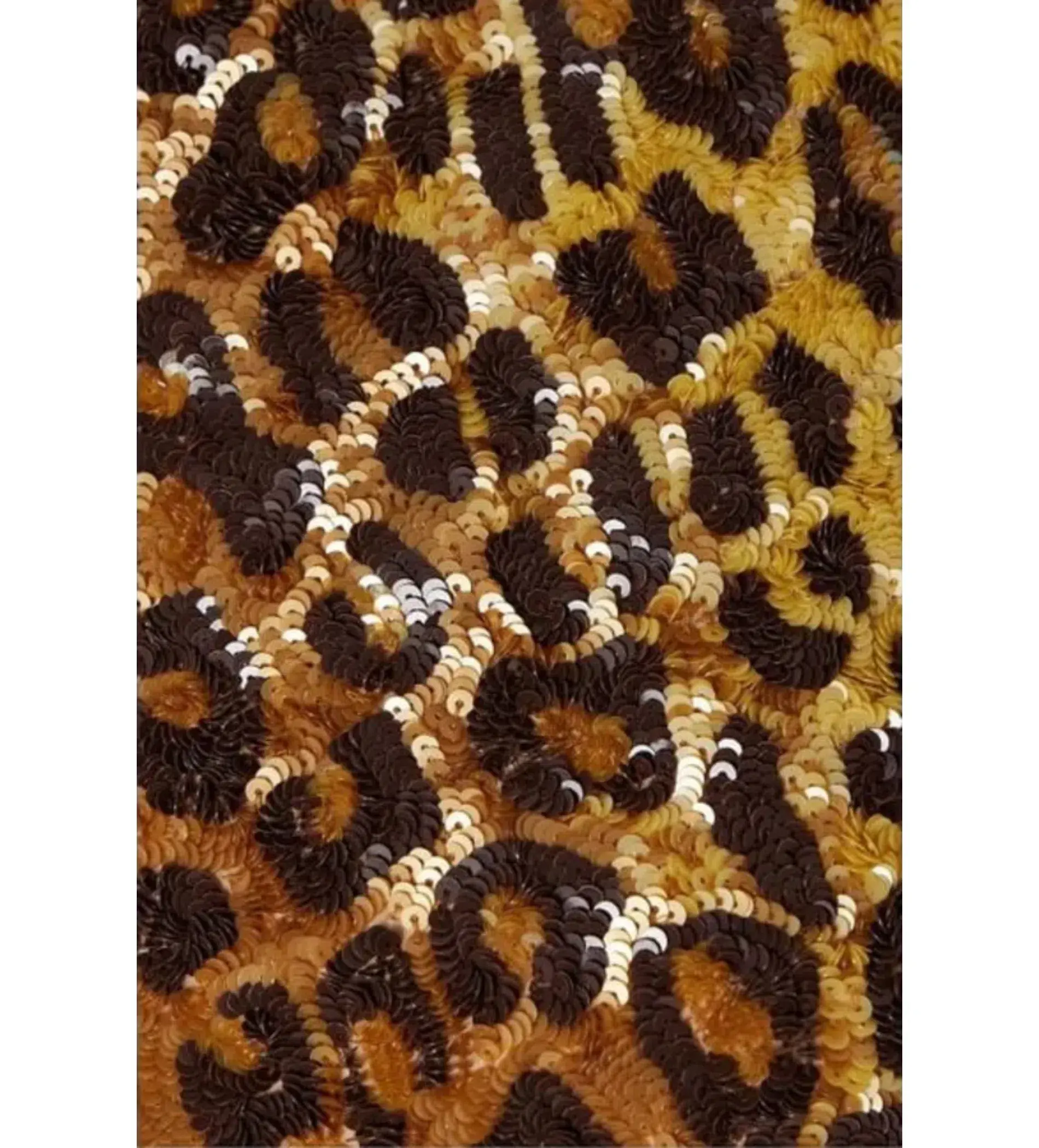 Ashish Georgette Mini Dress Animal Print Size UK 10 - Image 3