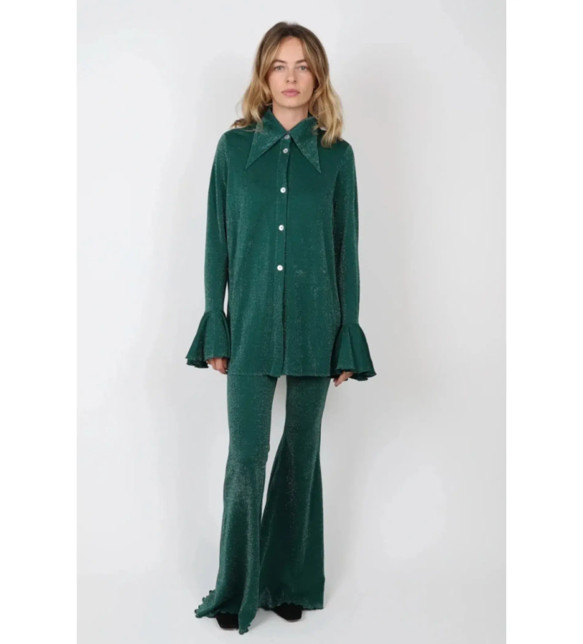 Sleeper Cosmos Pyjama Set Green Size UK 10 - Image 2