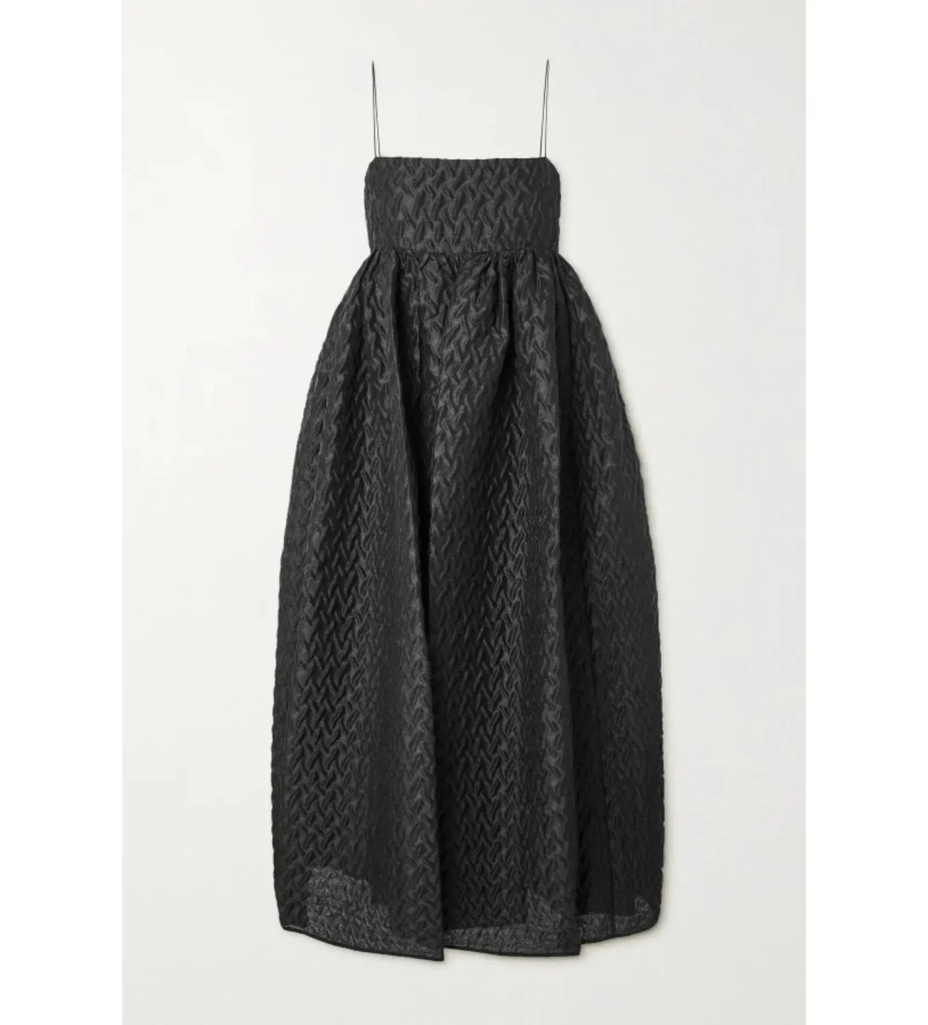 Cecilie Bahnsen Beth Maxi Dress Black Size UK 12 - Image 3