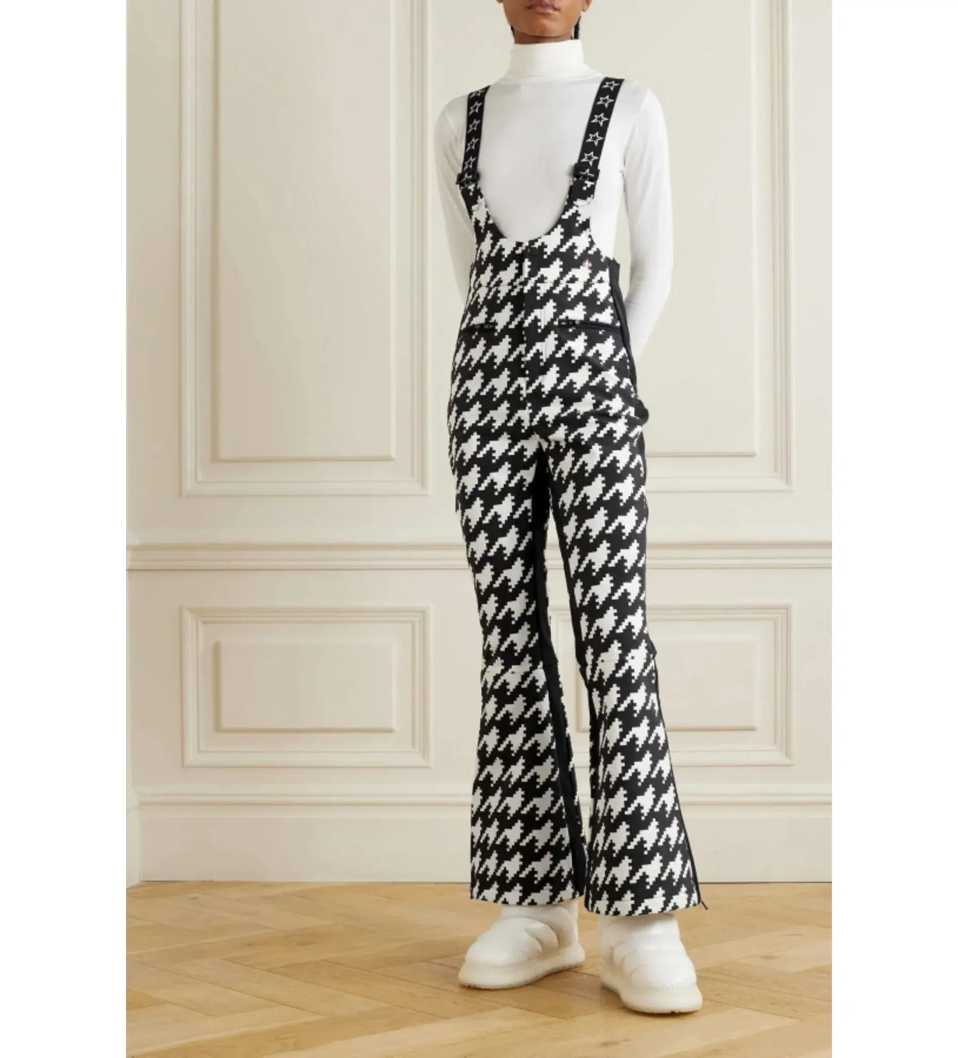 Perfect Moment Rent Houndstooth Isola Ski Pants Print Size 10 - Image 1