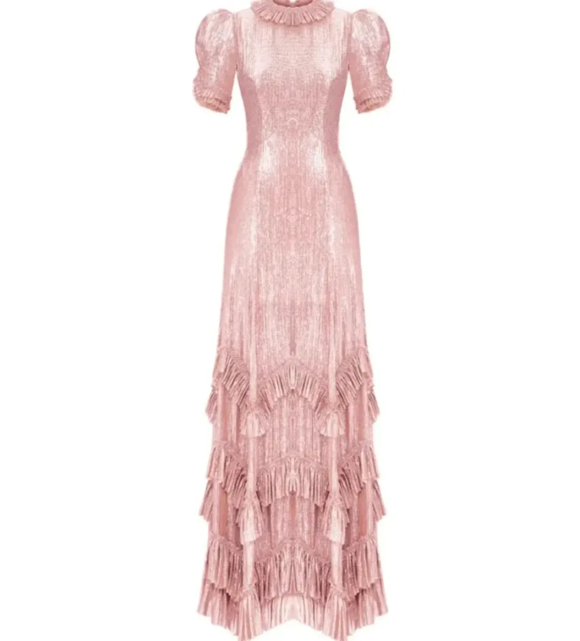 The Vampire’s Wife Sky Rocket Dress Pink Size 10 - Image 3