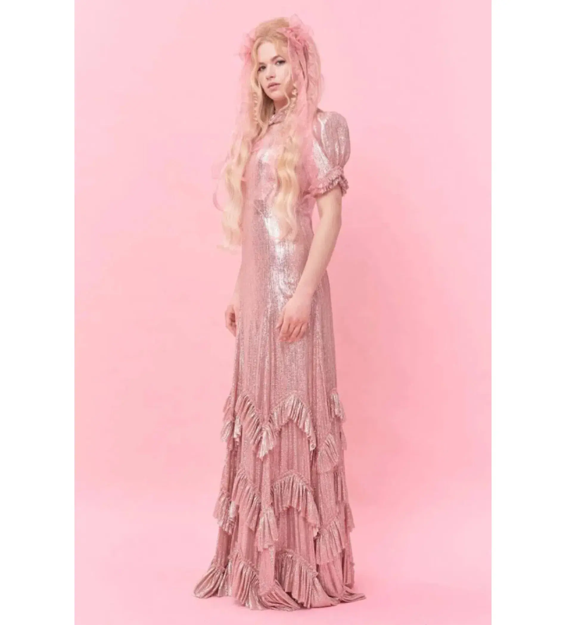 The Vampire’s Wife Sky Rocket Dress Pink Size 10 - Image 2
