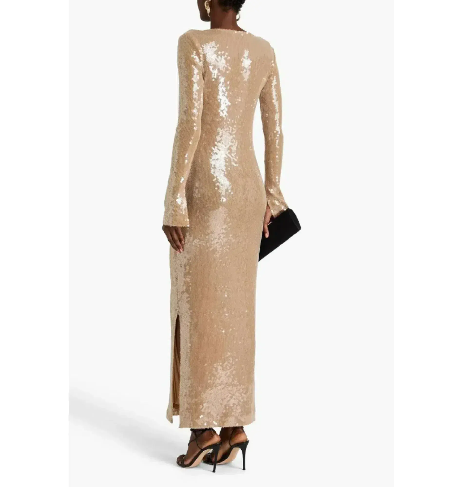 16Arlington Solaria Dress in Smoke Sequin Size UK 10 - Image 2