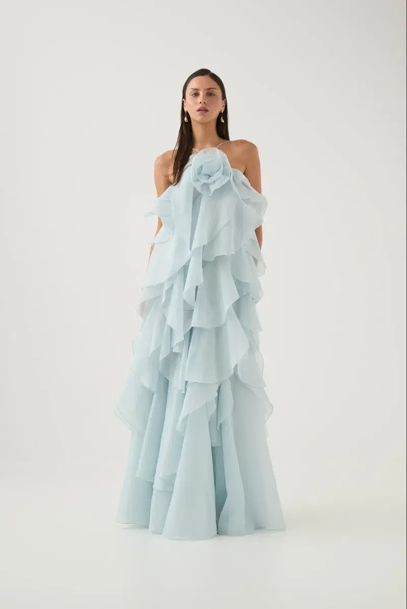 Aje Pandorea Layered Maxi Dress - Image 3