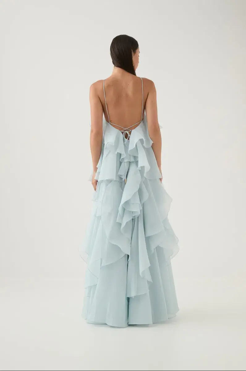 Aje Pandorea Layered Maxi Dress - Image 1