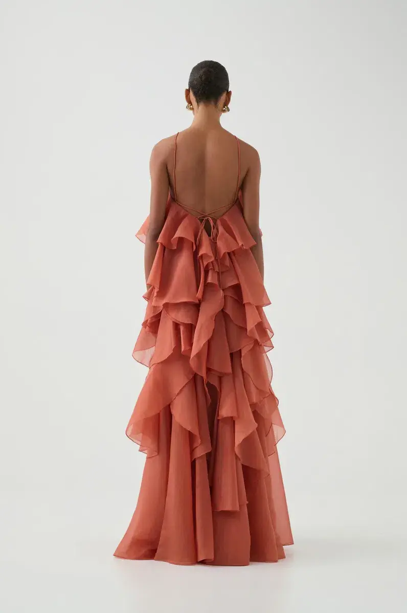 Aje Pandorea Layered Maxi Dress - Image 4