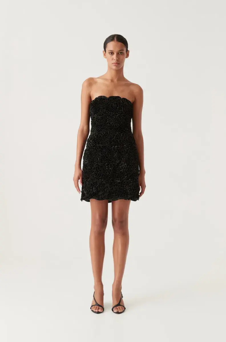 Aje Gazer Rosette Mini Dress - Image 1