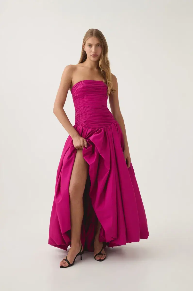 Aje Violette Bubble Hem Maxi Dress - Image 1