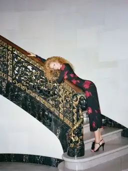 Realisation Par The Selma Maxi Dress Euphoria Noir Size UK 10 for rent on The Volte - image 5