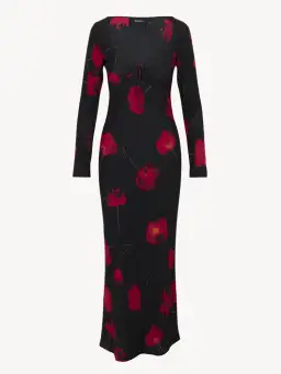 Realisation Par The Selma Maxi Dress Euphoria Noir Size UK 10 for rent on The Volte - image 6