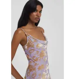 Rat & Boa Athena Maxi Dress in Purple Size UK 12 for rent on The Volte - image 2