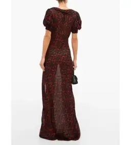 Rat & Boa Magnolia Maxi Dress Floral Size UK 12 for rent on The Volte - image 2