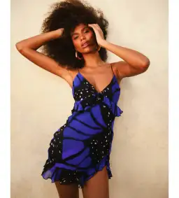 Rat & Boa Beatriz Mini Dress Multi Size 8 for rent on The Volte - image 2