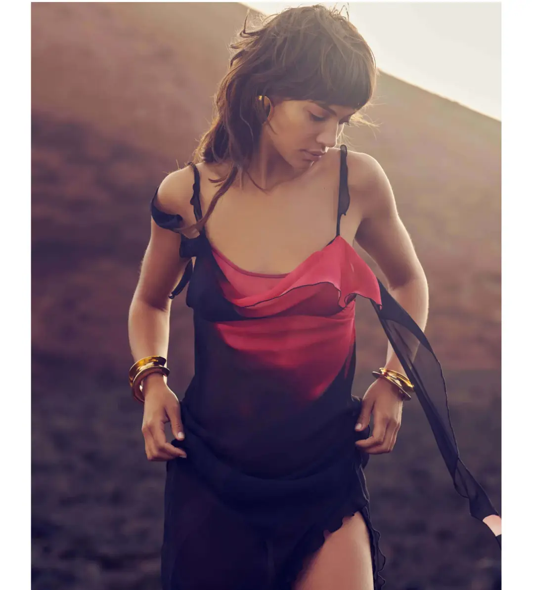 Rat & Boa Aurelia Dress Multi Size 8 for rent on The Volte - main image