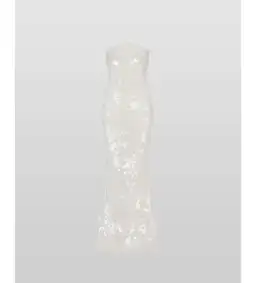 Rat & Boa Emmanuella Dress White Sequin Size M/UK 10 for rent on The Volte - image 4