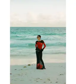 Rat & Boa Juniper Mesh Dress Tulip Print Size 8 for rent on The Volte - image 2