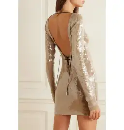 16arlington Solarium Mini Dress Neutral Size UK 12 for rent on The Volte - image 2