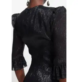 The Vampire’s Wife Falconetti Dress in Black Size UK 14 for rent on The Volte - image 3