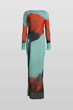 Rat & Boa Santino Tulip Maxi Dress Floral Size UK 8 for rent on The Volte - image 3