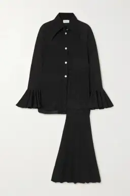 Sleeper Cosmos Flare Lounge Suit Black Size UK 8 for rent on The Volte - image 5