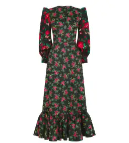 The Vampire's Wife Villanelle Rose Dress Black Size 8 for rent on The Volte - image 5