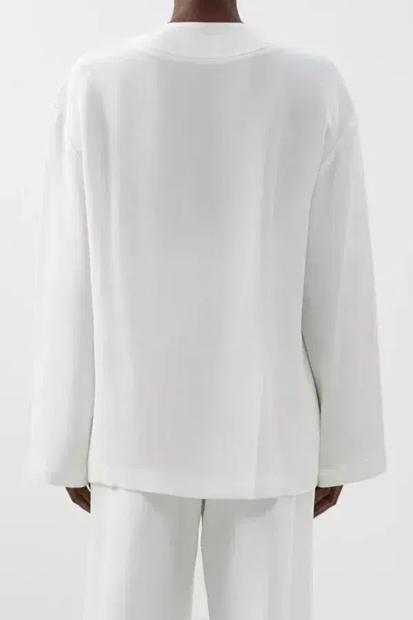 Raey Tie Front Pyjama Jacket Size 10 for rent on The Volte - main image