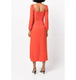 Reformation Hilda Dress Red Size UK 12 for rent on The Volte - image 2