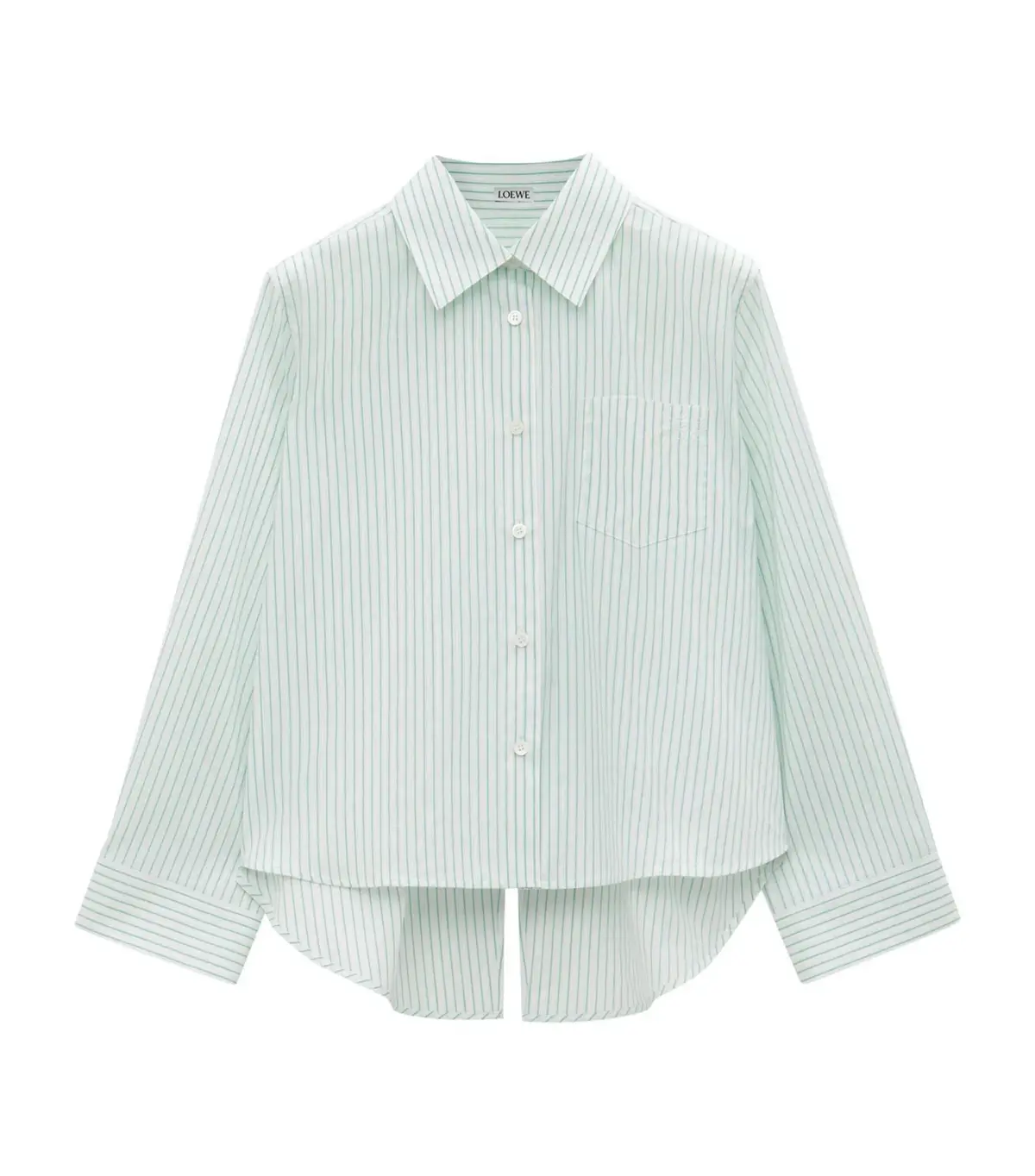 Loewe Trapeze Shirt Green Size UK 12 - Image 9