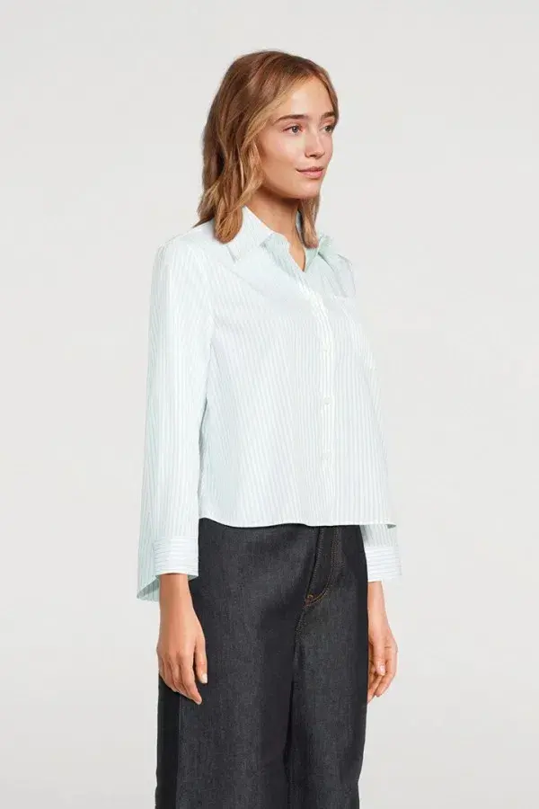 Loewe Trapeze Shirt Green Size UK 12 - Image 5