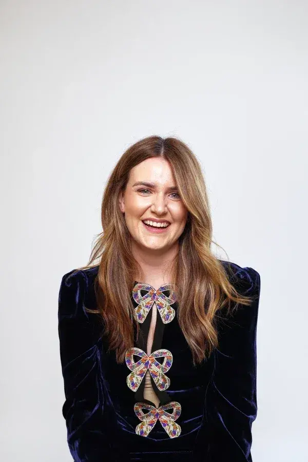 Saloni Camille Jumpsuit Blue Size 12 - Image 2