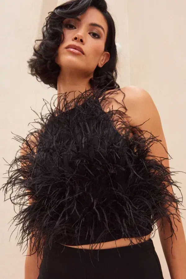 Cult Gaia Joey Top Black Size M / UK 10 - Image 2