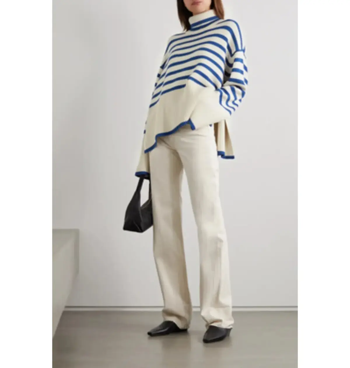 Totême Striped Signature Sweater Multi Size 10 - Image 2