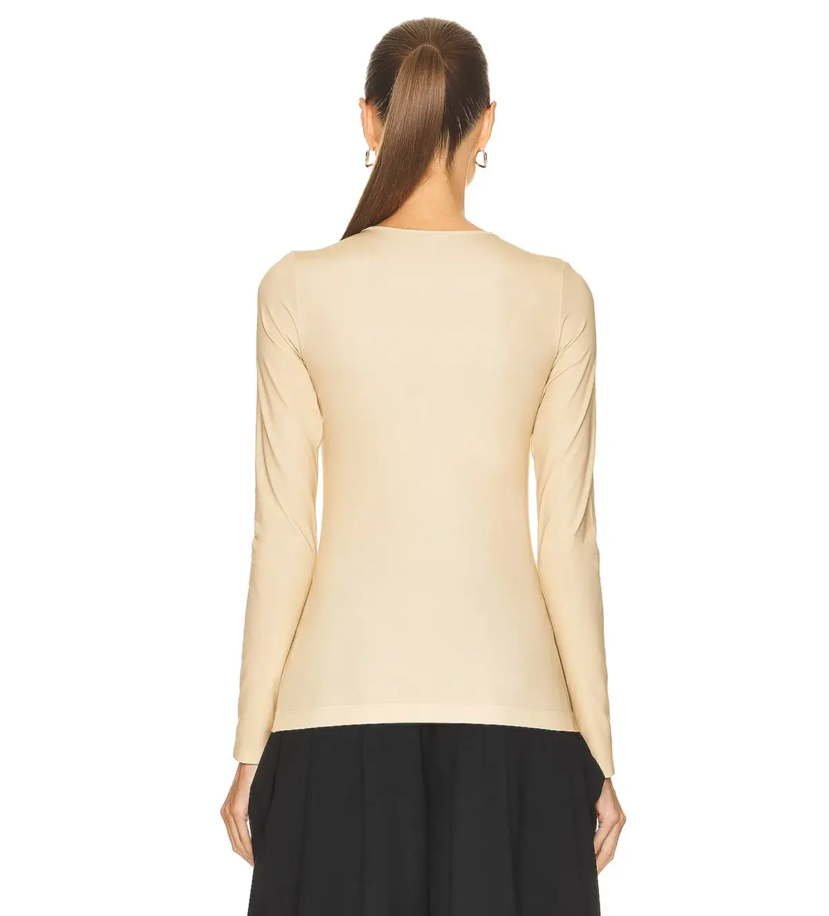Loewe Glove Print Top Cream Size UK 8 - Image 3