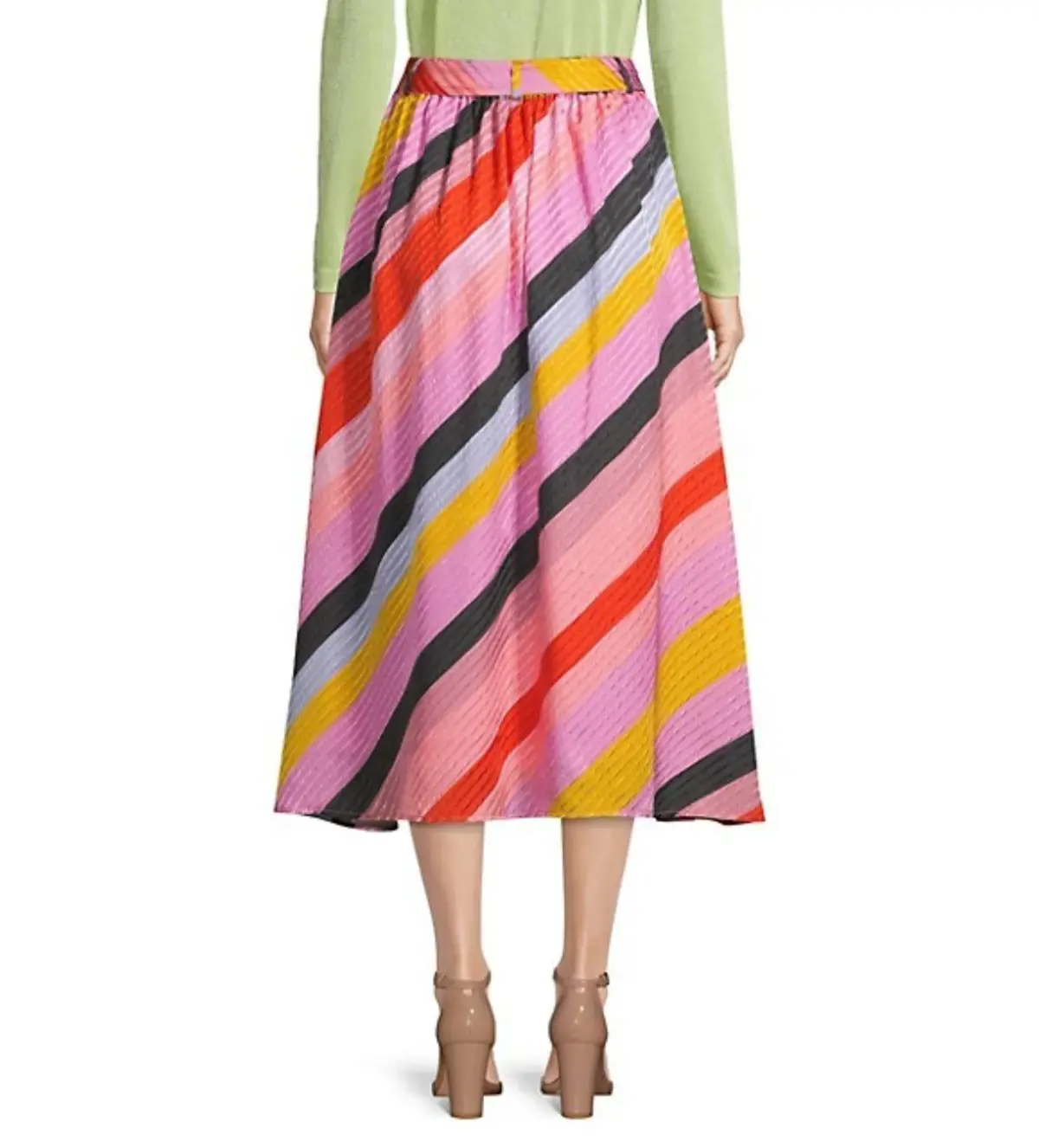 Stine Goya Audrey Midi Skirt Multi Size UK 10 - Image 2