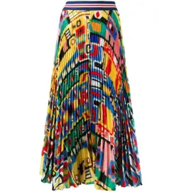 Stella Jean Maya Skirt Multi Size UK 12
