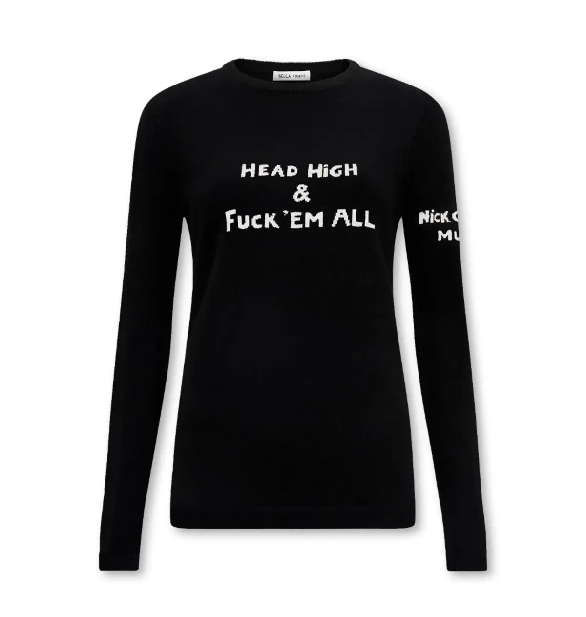 Bella Freud Nick Cave Jumper Black Size m / UK 10 - Image 3