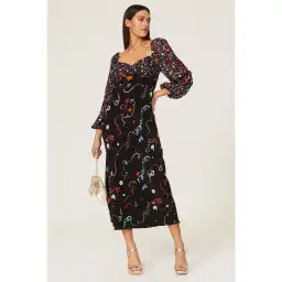 Rixo Gio - Happy Hour Confetti Mix Mini Dress Size UK 10 for rent on The Volte - image 1