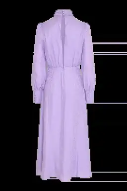 Olivia Rubin Gwen Midi Dress Lilac Size UK 12 for rent on The Volte - image 5