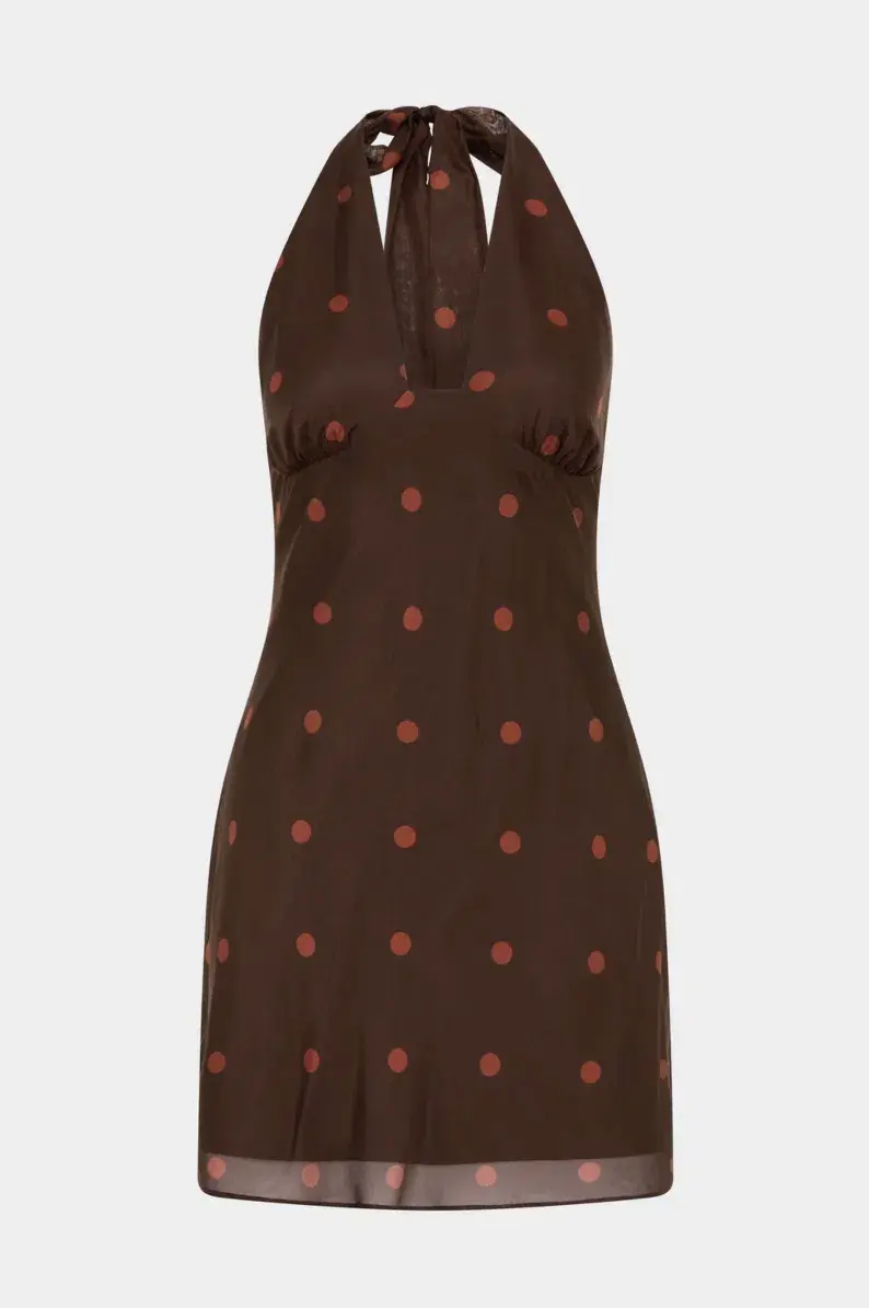 Sir The Label Toni Halter Mini Dress for rent on The Volte - main image